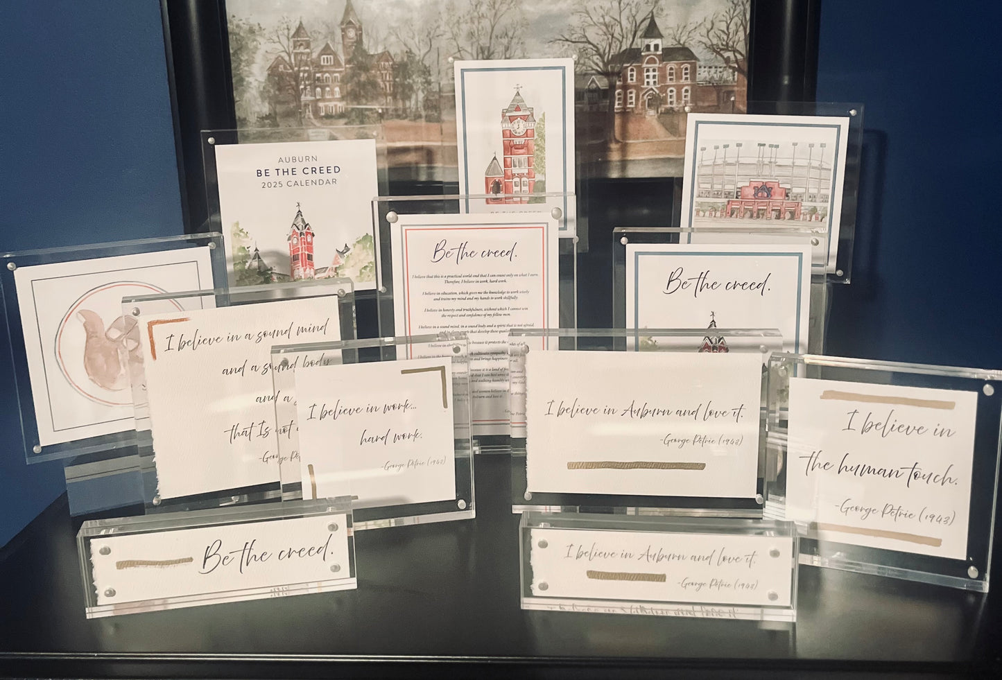 Be the Creed Samford Watercolor by Artist Dana Hay