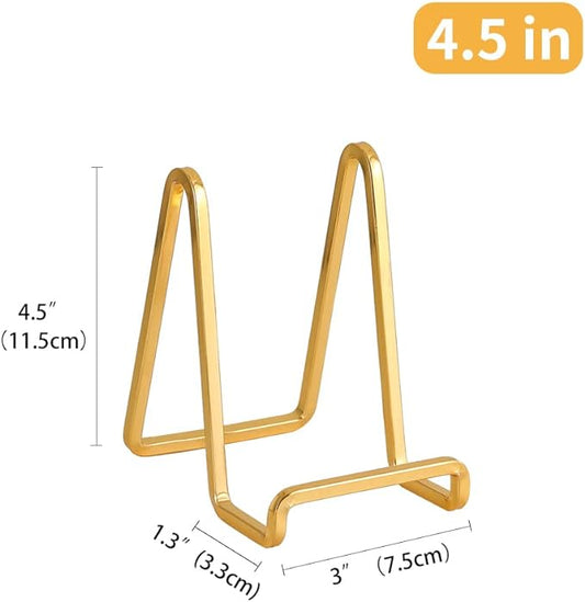 Gold mini easel