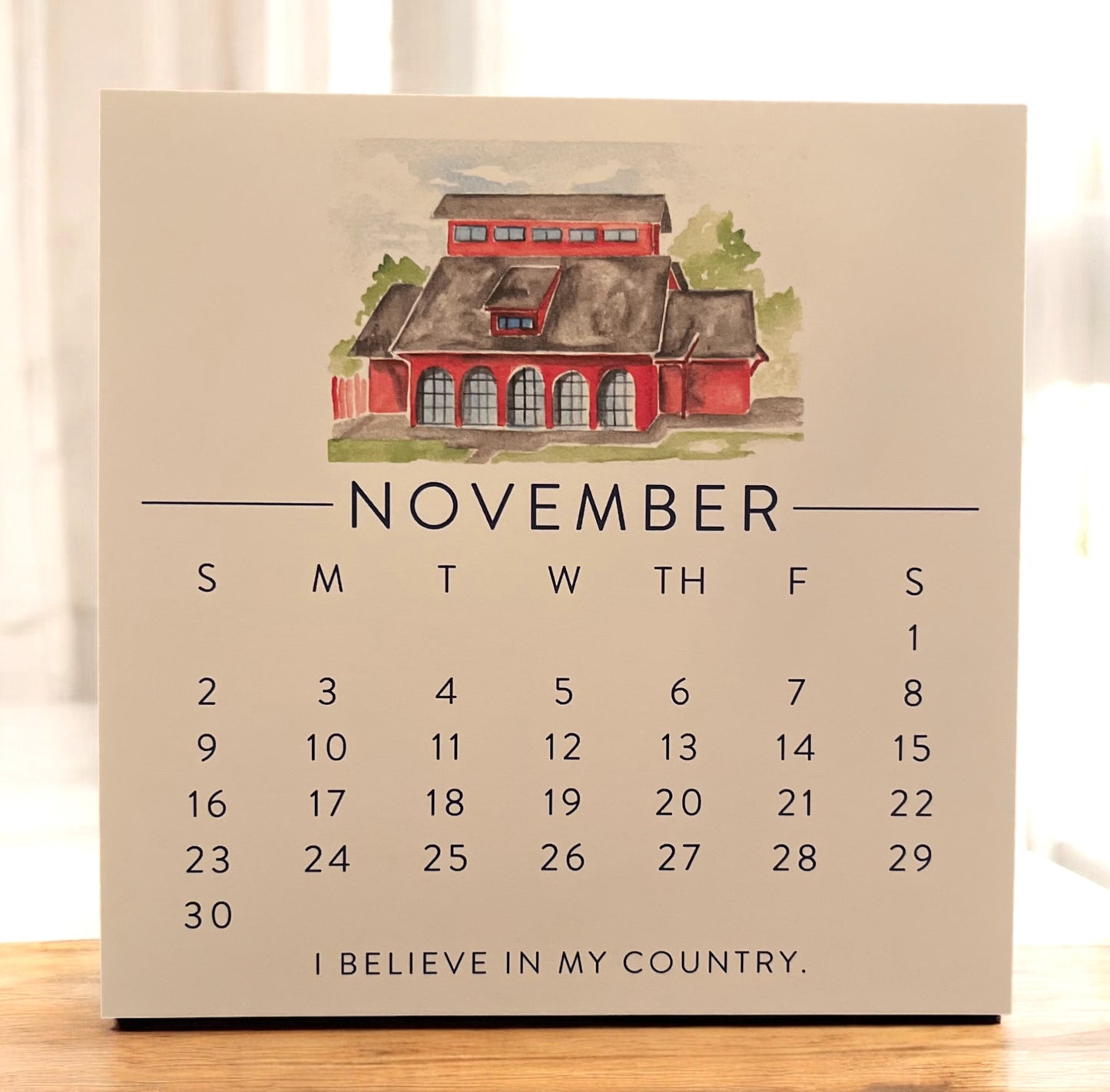 Be the Creed Auburn 2025 Calendar PLUS Acrylic Frame