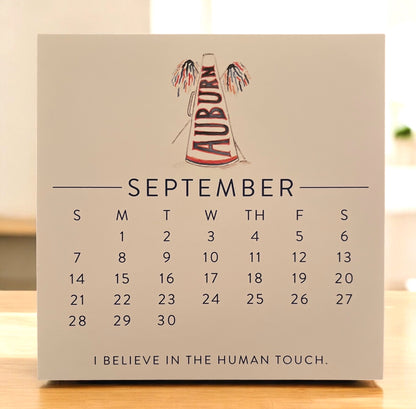 Be the Creed Auburn 2025 Calendar PLUS Acrylic Frame