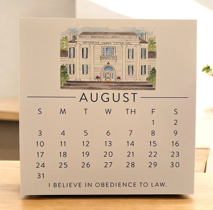 Be the Creed Auburn 2025 Calendar PLUS Acrylic Frame