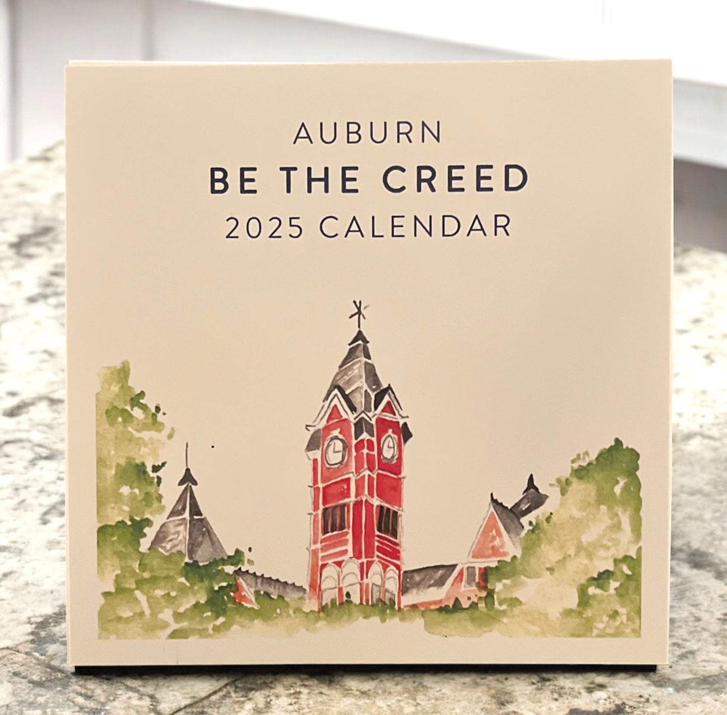 Be the Creed Auburn 2025 Calendar PLUS Acrylic Frame