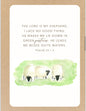 Journal with Sheep - Psalm 23