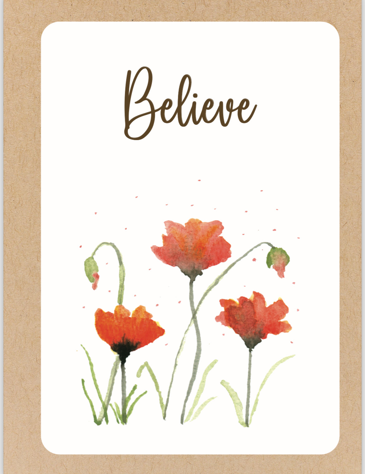 Journal Peonies - Believe