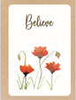 Journal Peonies - Believe