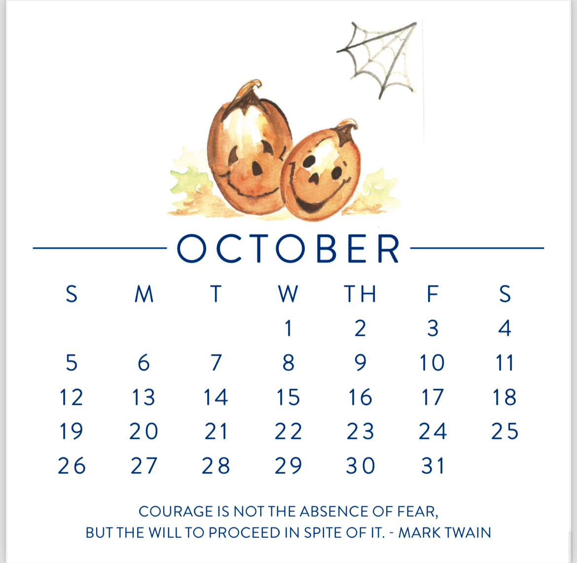 Seasonal Calendar with magnetic acrylic frame