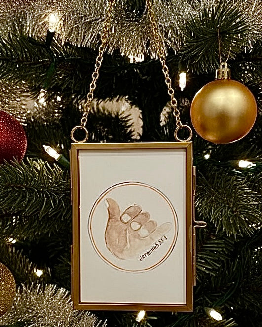 "Call God” Auburn Basketball Watercolor — by Dana Hay